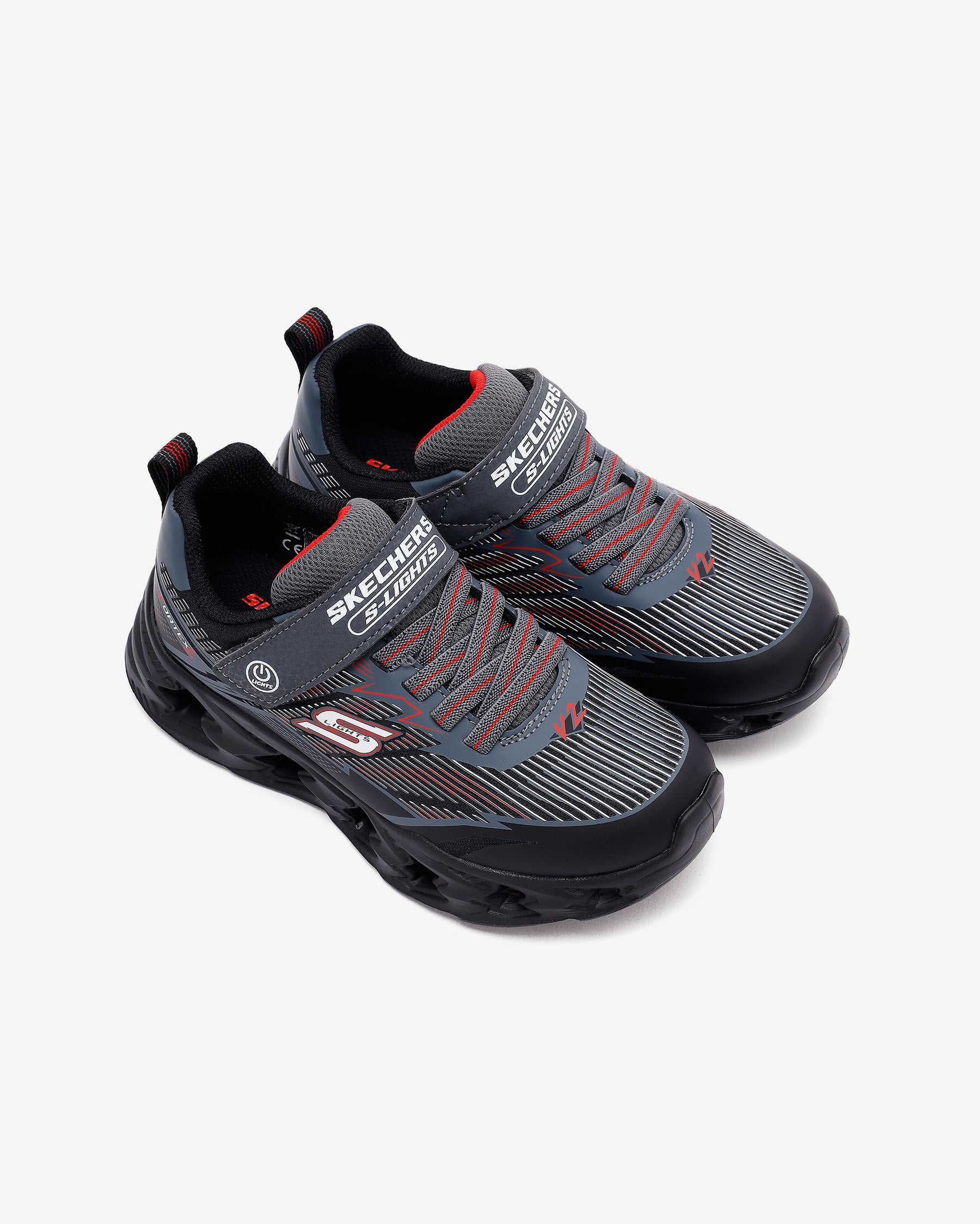 Skechers Vortex 2.0 Çocuk - Erkek Siyah/Gri Sneaker