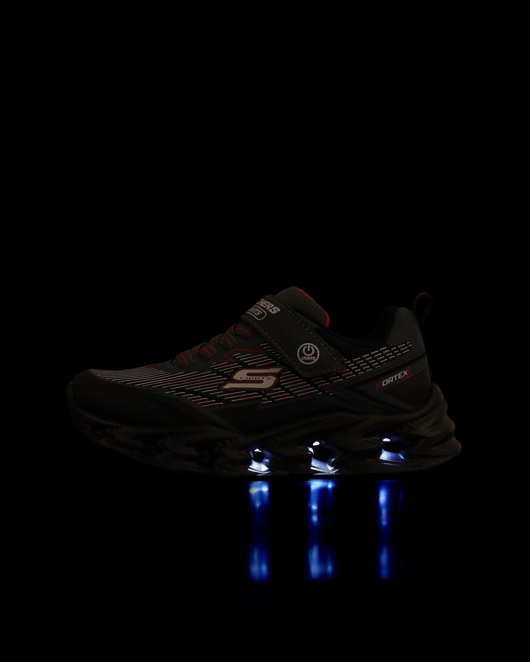 Skechers Vortex 2.0 Çocuk - Erkek Siyah/Gri Sneaker