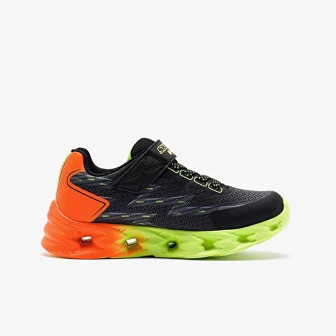 Skechers Vortex 2.0 - Quantroid Çocuk - Erkek Siyah/Çoklu Koşu - Yürüyüş Ayakkabısı