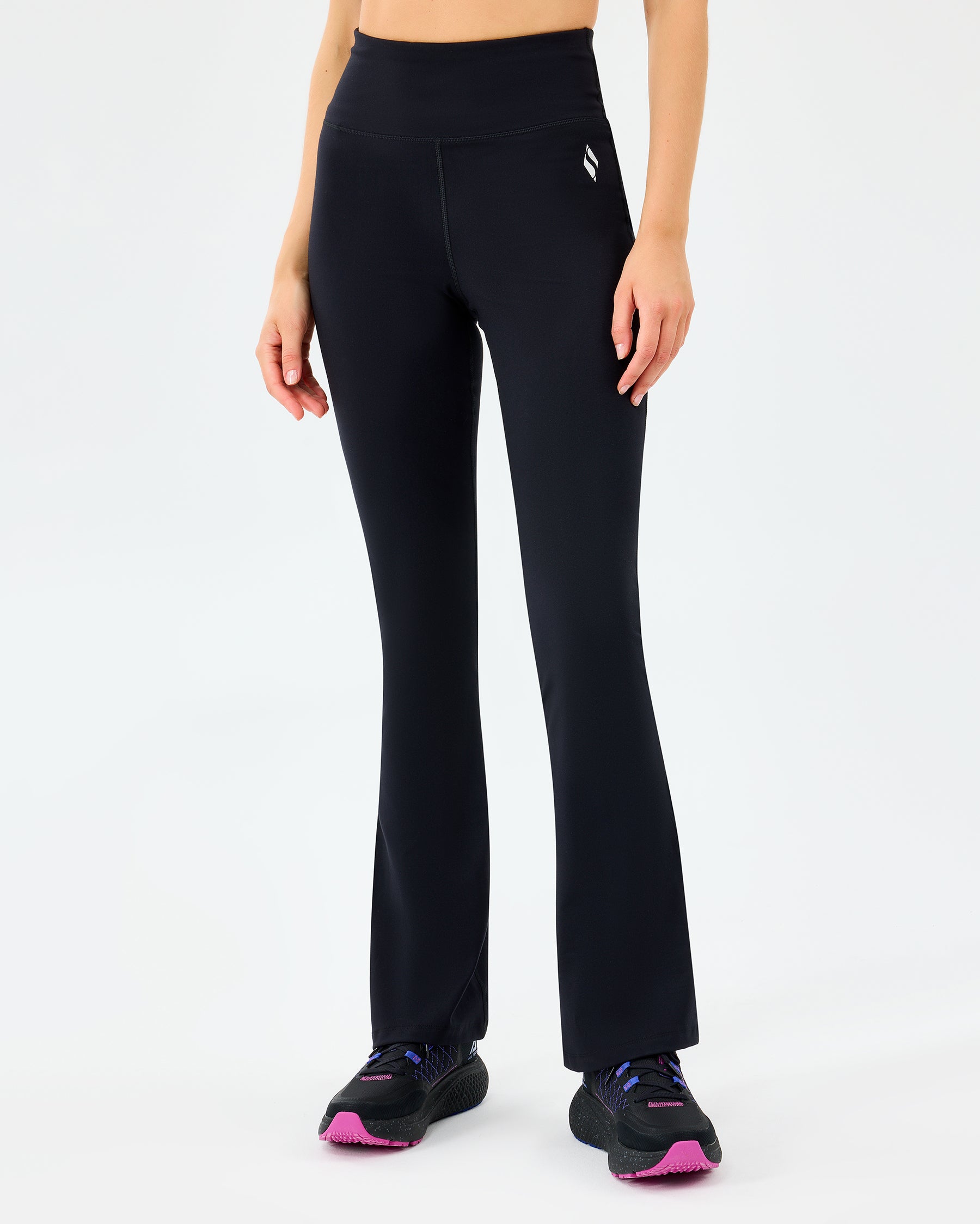 Skechers Basic Flare Siyah Kadın Tayt