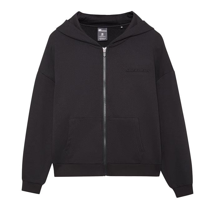 Skechers Essential Full Zip Siyah Kadın Sweatshirt