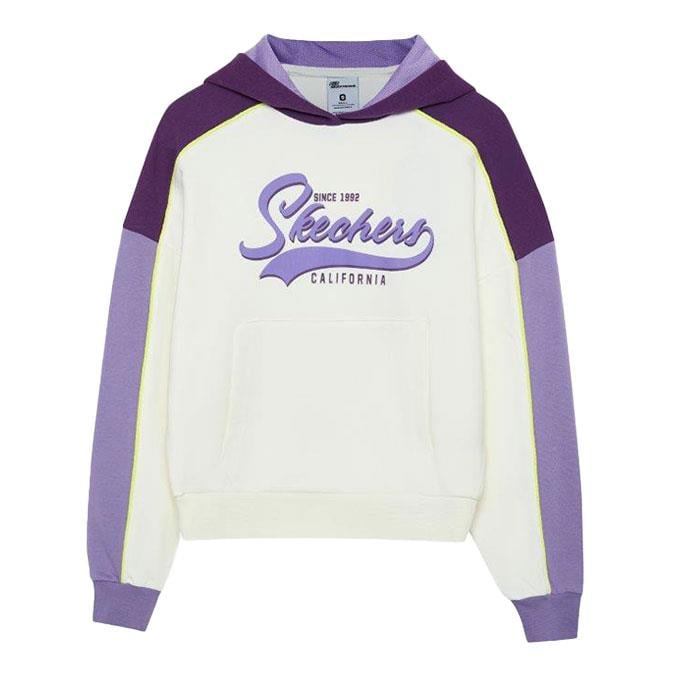 Skechers LW Lw Fleece Beyaz Kadın Sweatshirt