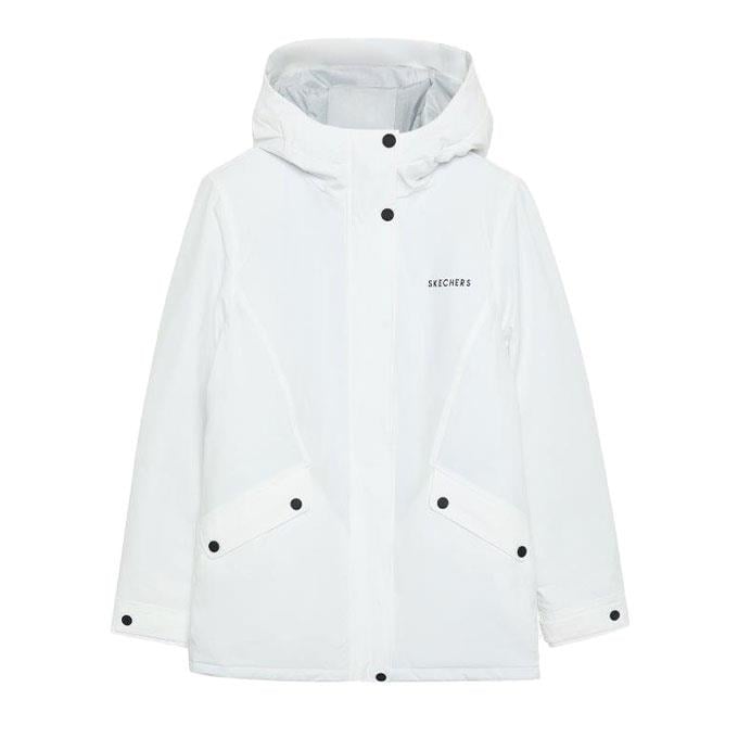 Skechers Outerwear Padded Beyaz Kadın Mont