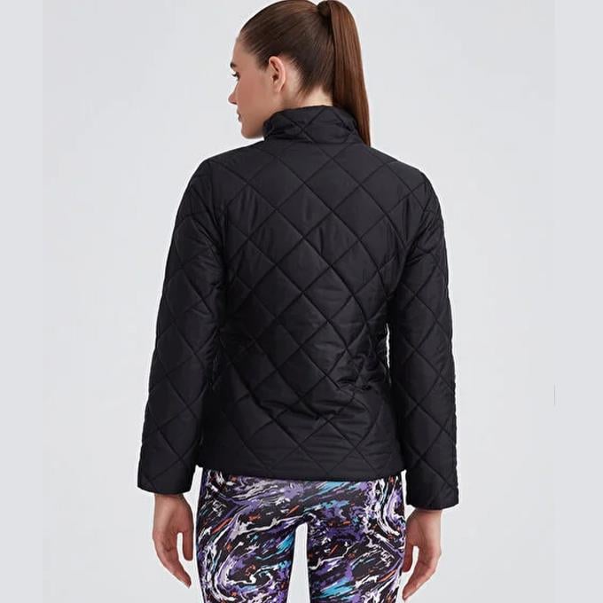 Skechers Outerwear Padded Siyah Kadın Mont