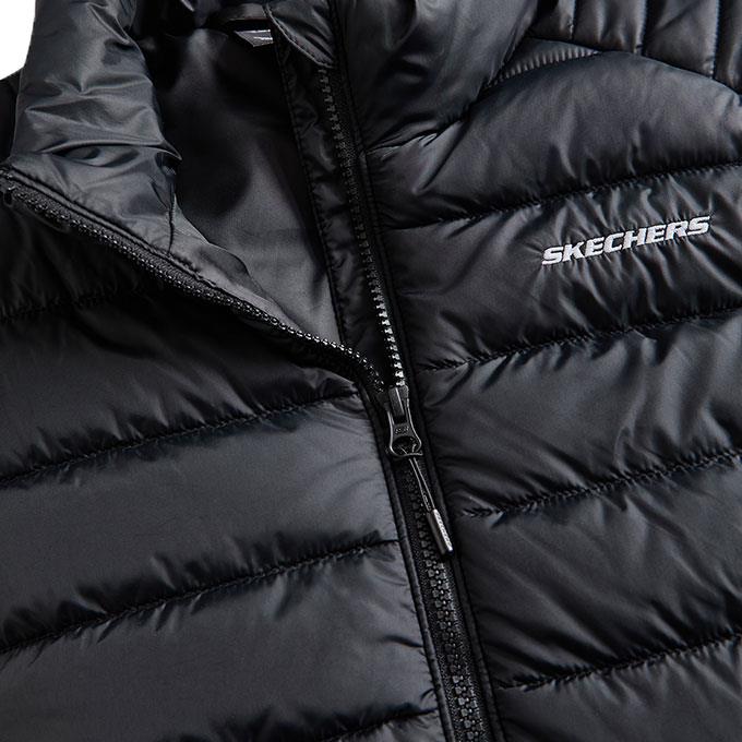 Skechers Outerwear Padded Siyah Kadın Yelek