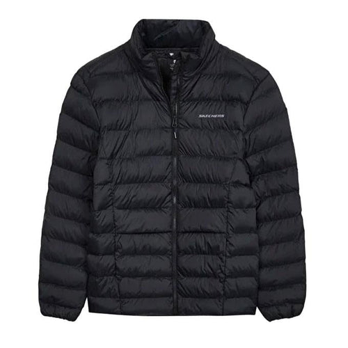 Skechers Outerwear Pop Up Detailed Padded Kadın Mont - Siyah
