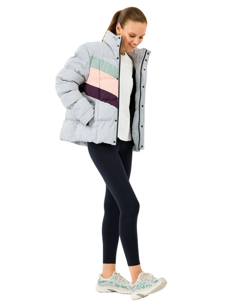 Skechers Puffer Kadın Mont - Gri