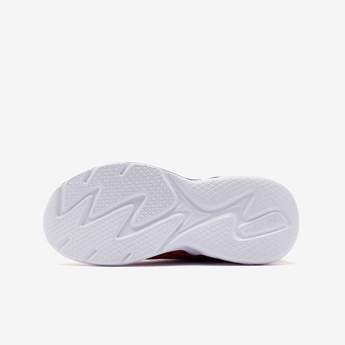 Skechers Wave Tek Çocuk - Erkek Kırmızı/Siyah Sneaker