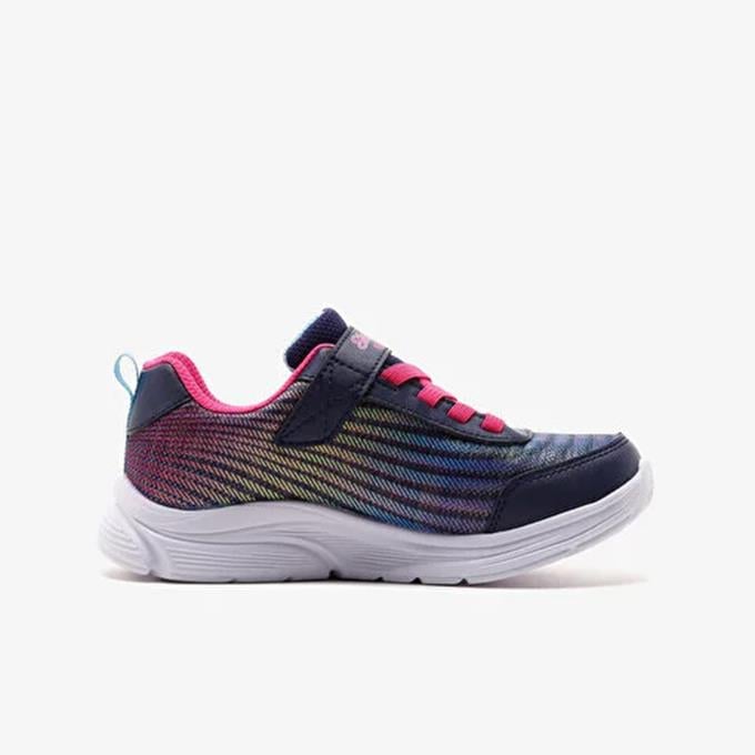 Skechers Wavy Lites  -  Hydro Crush Çocuk - Kız Lacivert/Çoklu Bot