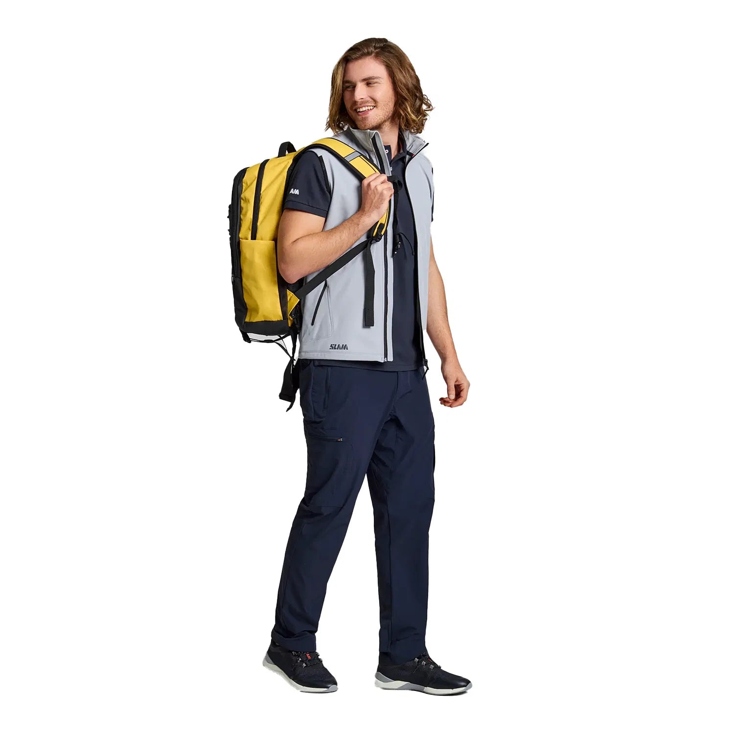 Slam ACT Softshell Lacivert Erkek Yelek