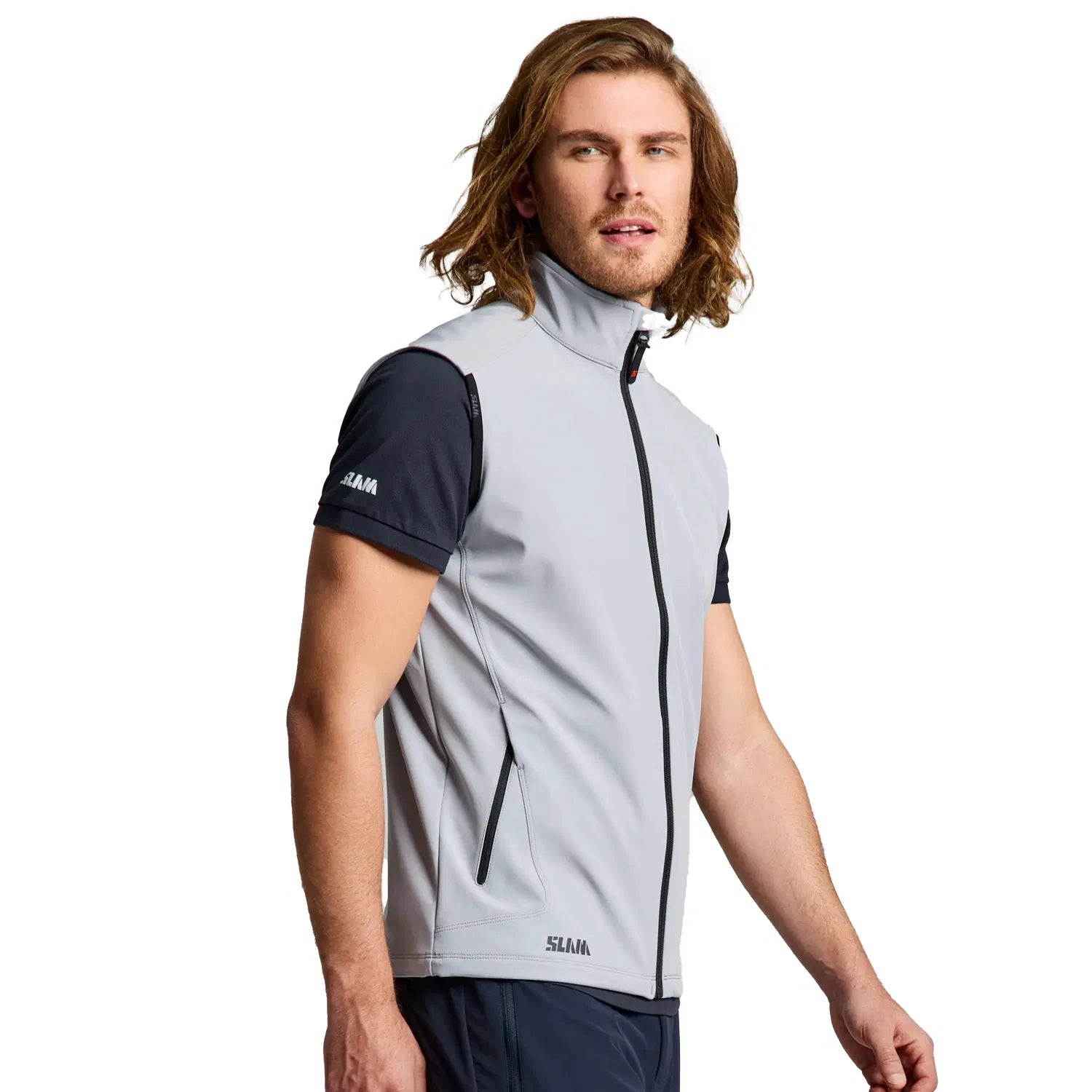 Slam ACT Softshell Lacivert Erkek Yelek