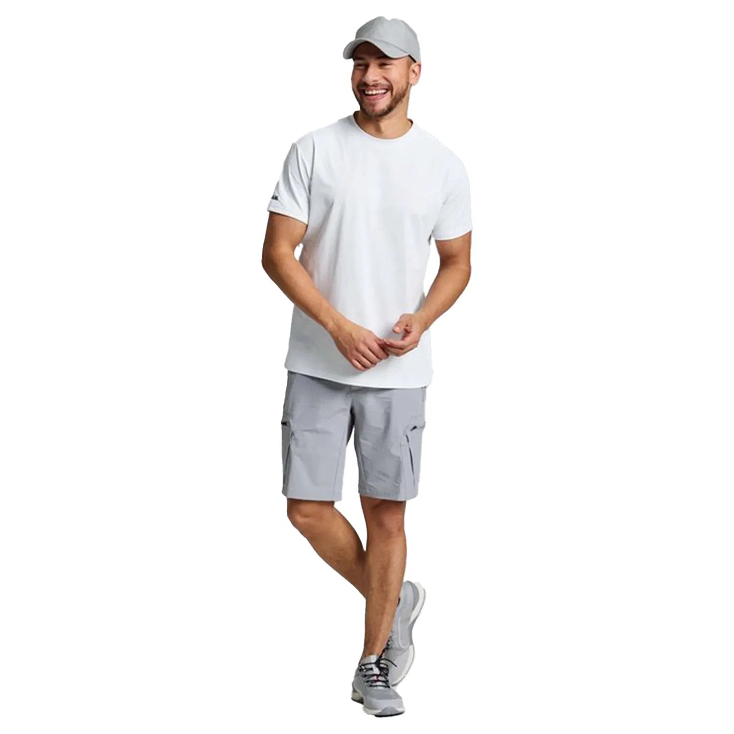 Slam Tech Pique Beyaz Erkek T-Shirt
