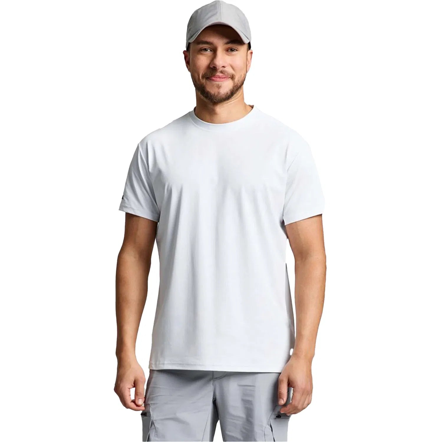 Slam Tech Pique Beyaz Erkek T-Shirt