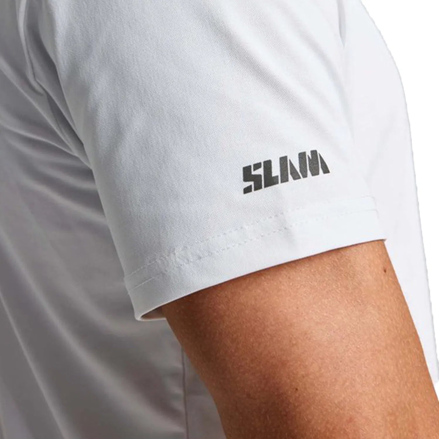 Slam Tech Pique Beyaz Erkek T-Shirt