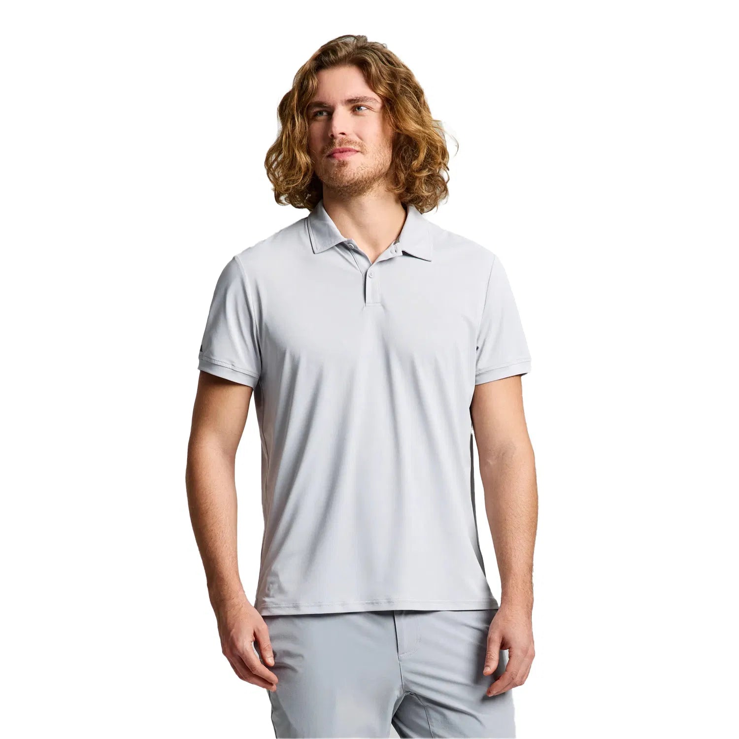 Slam Tech Pique Gri Erkek T-Shirt