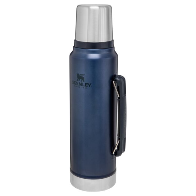 Stanley Classic Vacuum Bottle 1 LT Unisex Termos - Mavi - görsel 3
