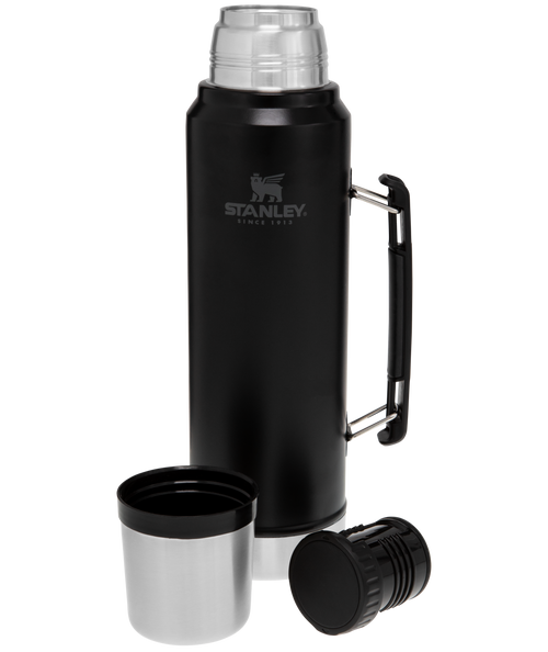 Stanley Classic Vacuum Bottle 1 LT Unisex Termos - Matara - Siyah
