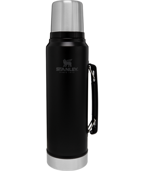 Stanley Classic Vacuum Bottle 1 LT Unisex Termos - Matara - Siyah