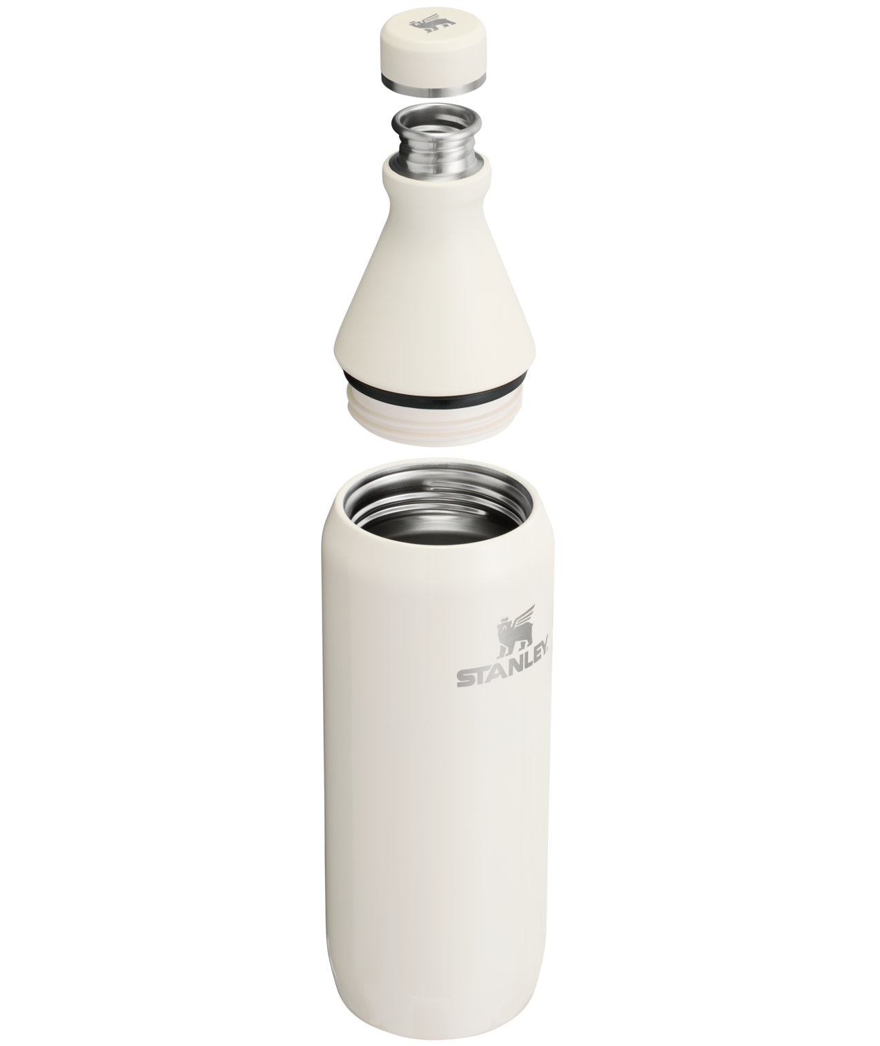 Stanley All Day Slim Bottle 0.60 LT Krem Unisex Termos - Matara