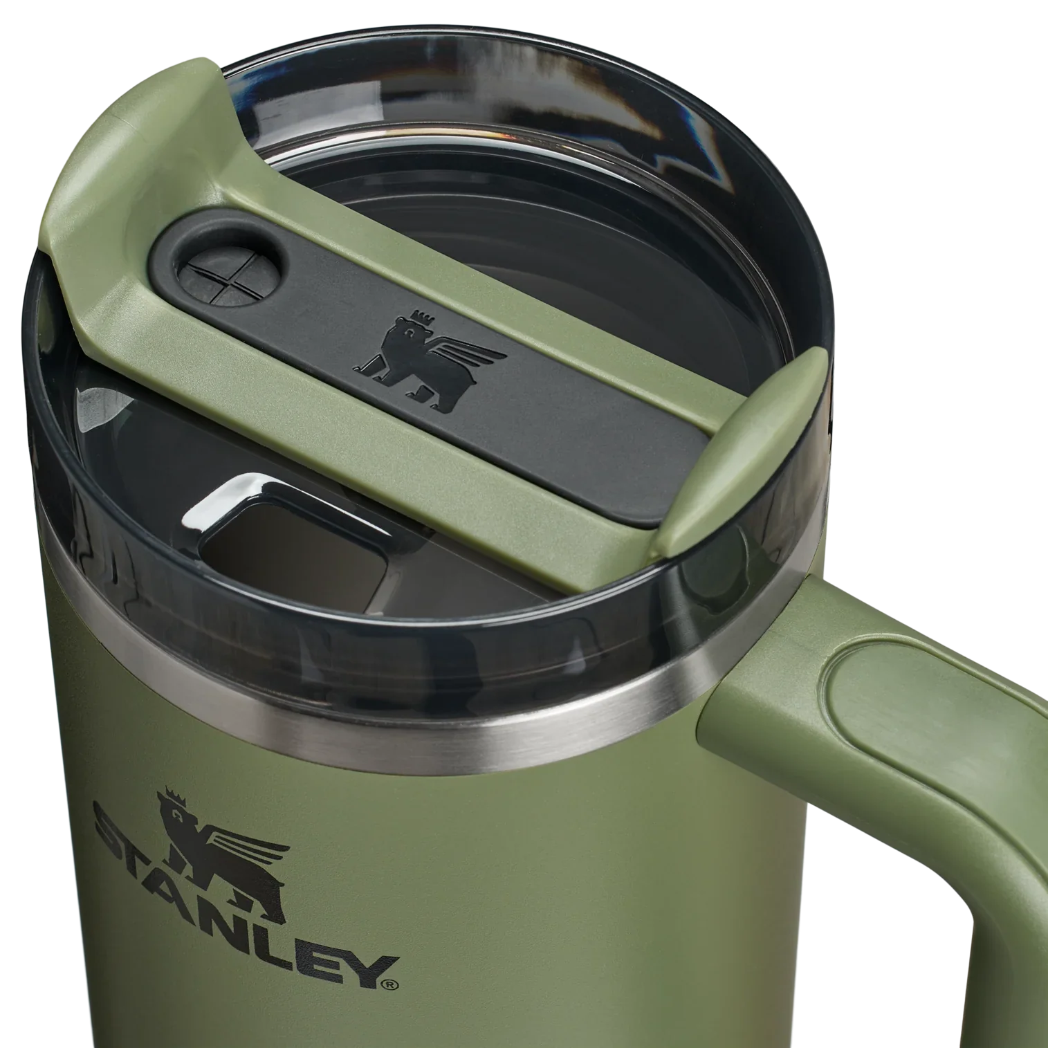 Stanley The Quencher H2.O Flowstate Tumbler 0.89 LT Unisex Termos - Matara - Haki