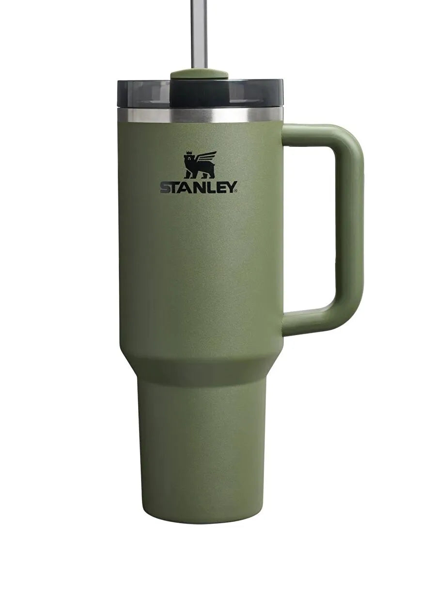 Stanley The Quencher H2.O Flowstate Tumbler 1.18 LT Haki Unisex Termos - Matara