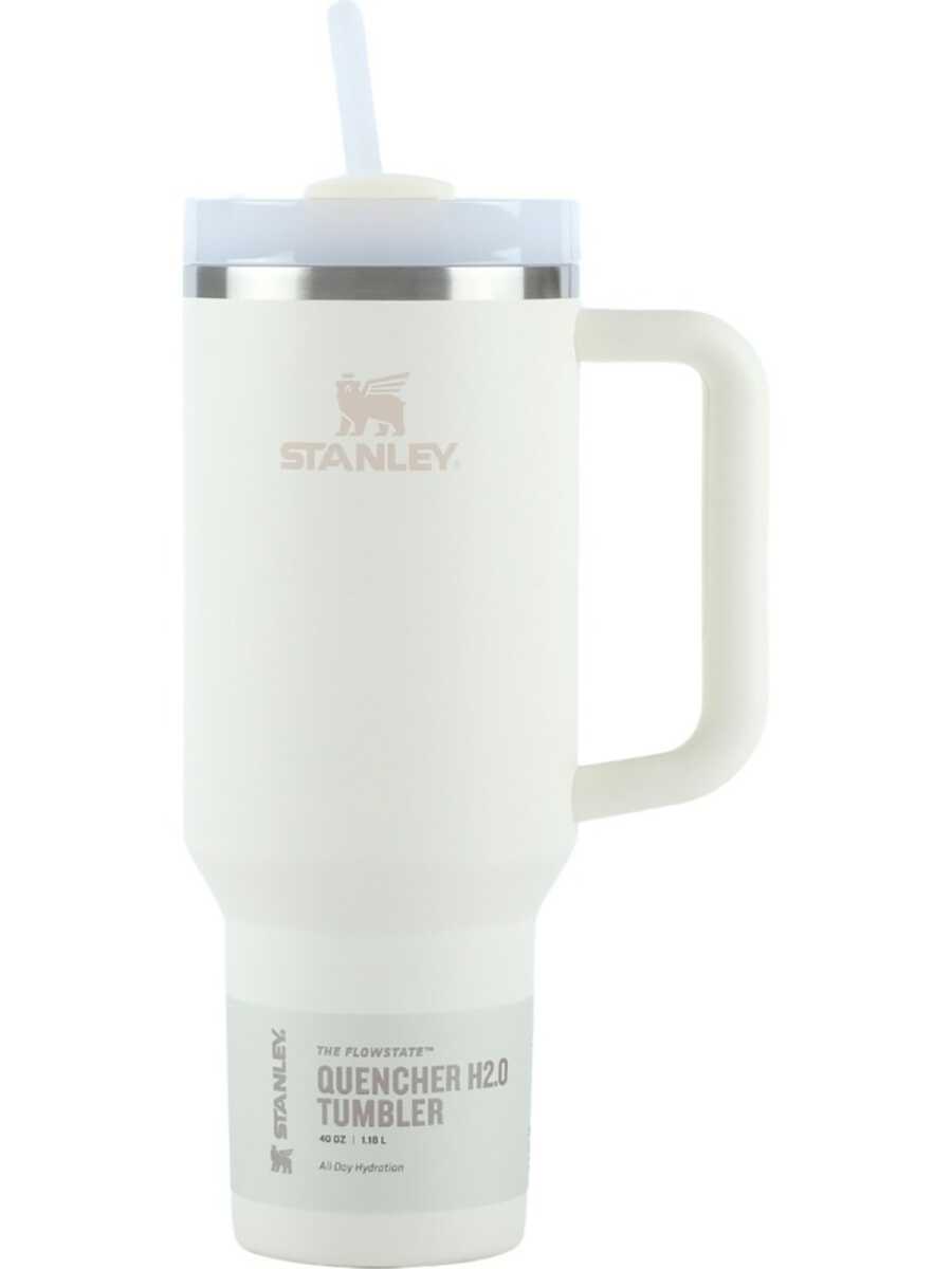 Stanley The Quencher H2.O Flowstate Tumbler 1.18 LT Unisex Termos - Matara - Krem