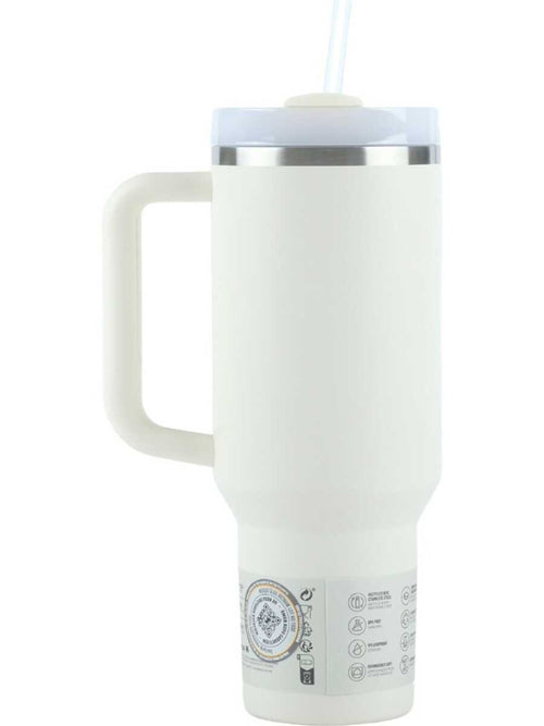 Stanley The Quencher H2.O Flowstate Tumbler 1.18 LT Unisex Termos - Matara - Krem