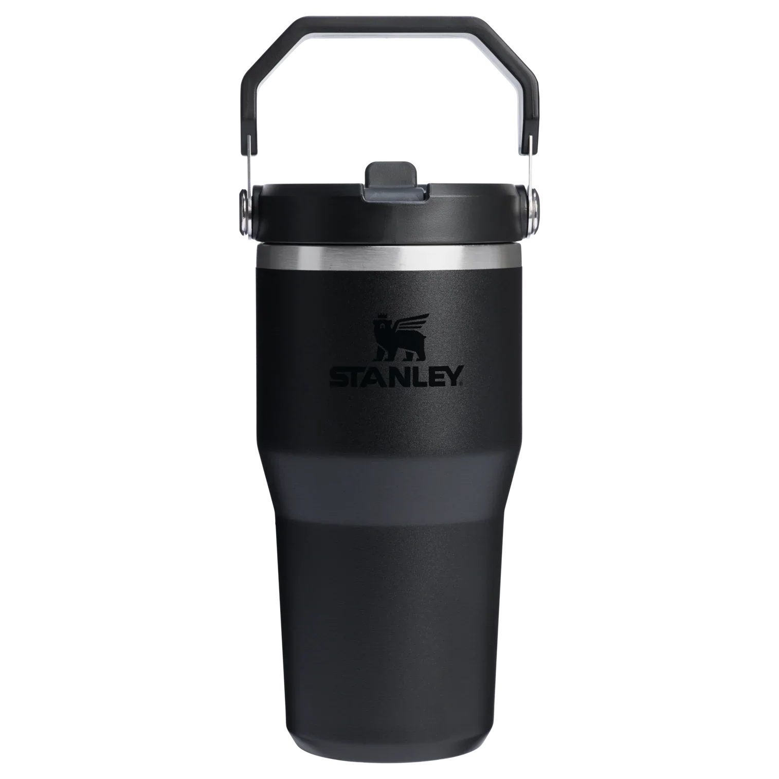 Stanley The Iceflow Flip Straw 2.0 Tumbler 0.60 LT Unisex Termos - Matara - Siyah