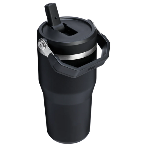 Stanley The Iceflow Flip Straw 2.0 Tumbler 0.60 LT Unisex Termos - Matara - Siyah