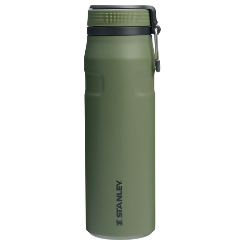 Stanley The Iceflow Twist Flip Bottle 0.70 LT Unisex Termos - Matara - Haki
