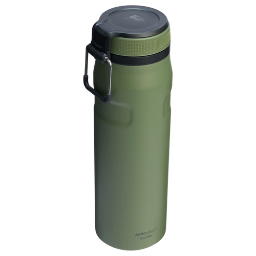 Stanley The Iceflow Twist Flip Bottle 0.70 LT Unisex Termos - Matara - Haki