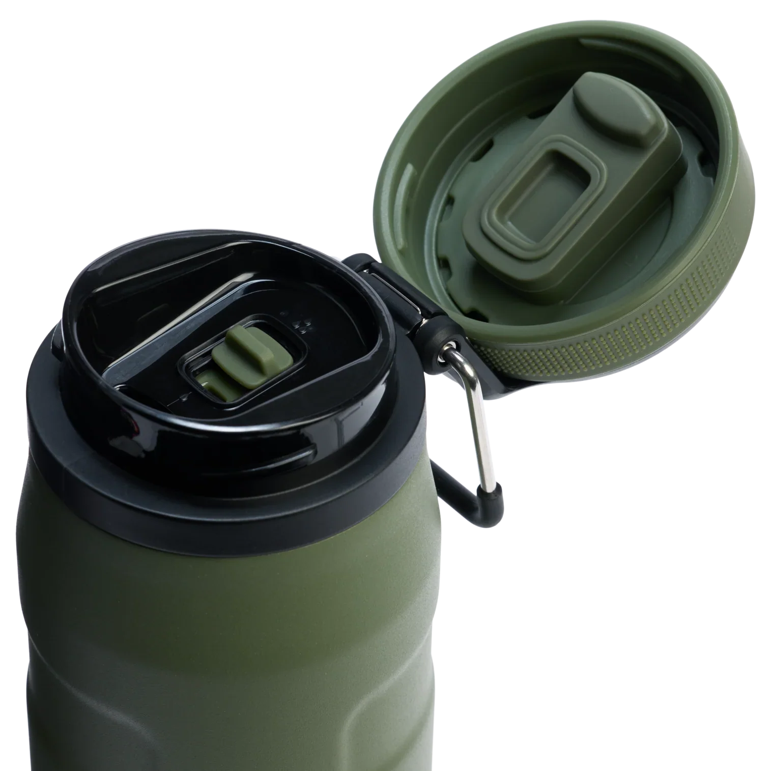 Stanley The Iceflow Twist Flip Bottle 0.70 LT Unisex Termos - Matara - Haki