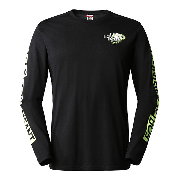 The North Face Outdoor L/S Graphic Siyah Erkek T-Shirt