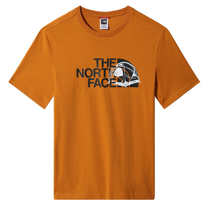 The North Face Graphic Half Dome Sarı Erkek T-Shirt