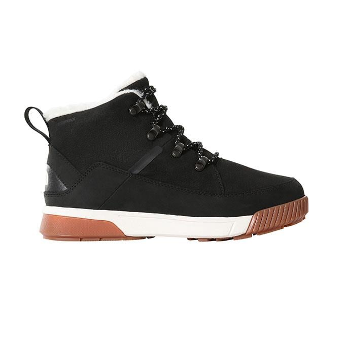 The North Face W Sıerra Mıd Lace Wp Kadın Tnf Black/Gardenıa Whıte Outdoor Bot