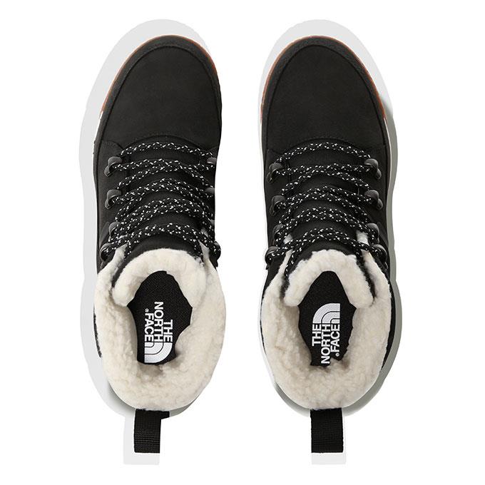 The North Face W Sıerra Mıd Lace Wp Kadın Tnf Black/Gardenıa Whıte Outdoor Bot