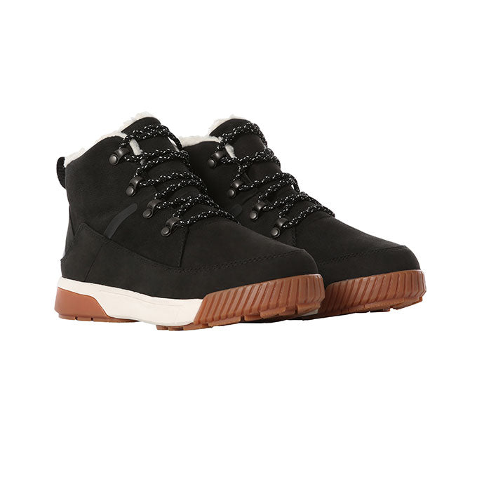 The North Face W Sıerra Mıd Lace Wp Kadın Tnf Black/Gardenıa Whıte Outdoor Bot