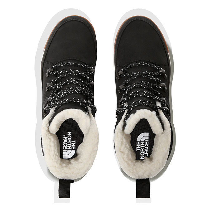 The North Face W Sıerra Mıd Lace Wp Kadın Tnf Black/Gardenıa Whıte Outdoor Bot