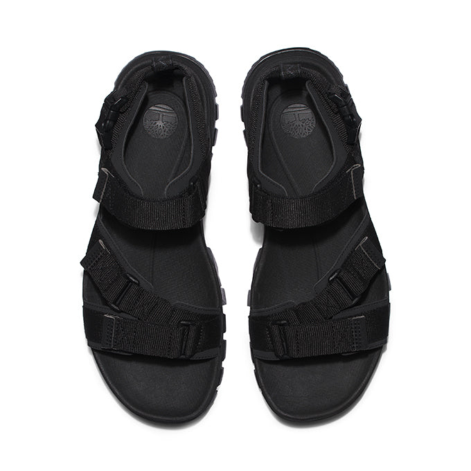 Timberland 2 Strap Erkek Jet Black Sandalet