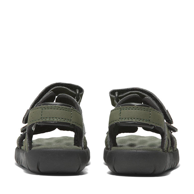 Timberland Backstrap Çocuk Sandalet - Yeşil-Siyah