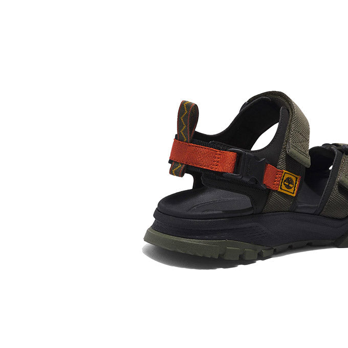 Timberland Backstrap Erkek Sandalet - Yeşil-Siyah