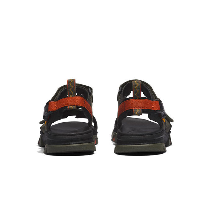 Timberland Backstrap Erkek Sandalet - Yeşil-Siyah