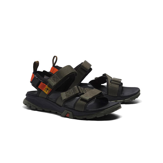Timberland Backstrap Erkek Sandalet - Yeşil-Siyah