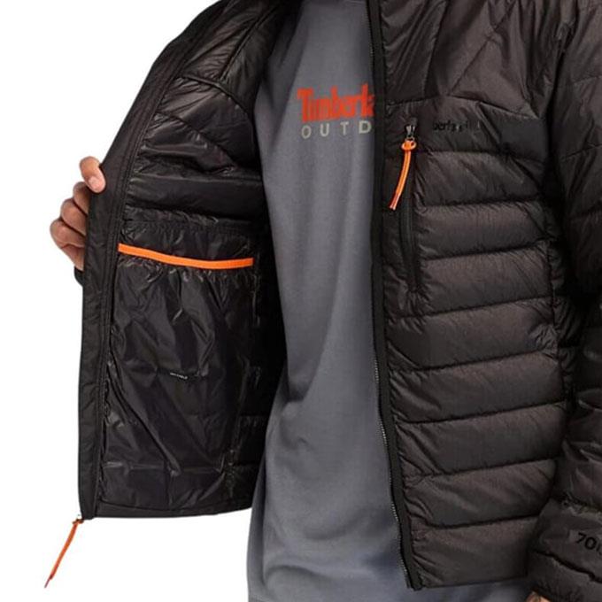 Timberland Bear Head Mobi Flex Tech Down Siyah Erkek Mont