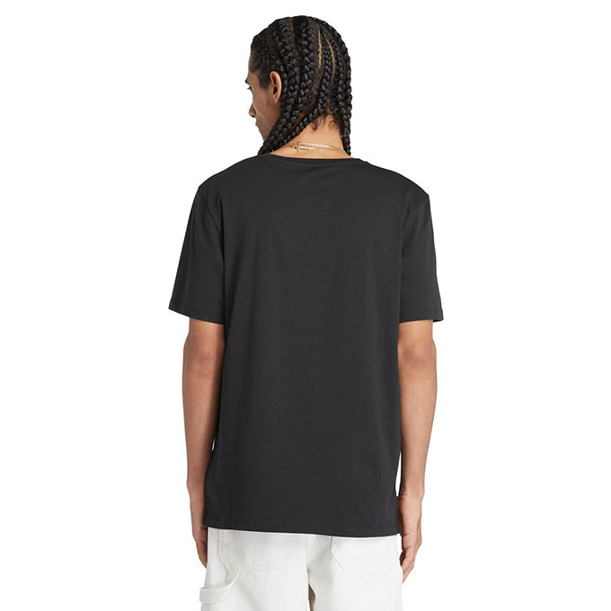 Timberland Camo Short Sleeve Siyah Erkek T-Shirt