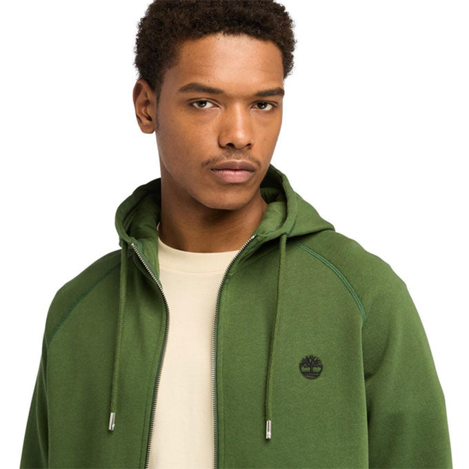 Timberland Exeter River Brushed Back Erkek Sweatshirt - Haki