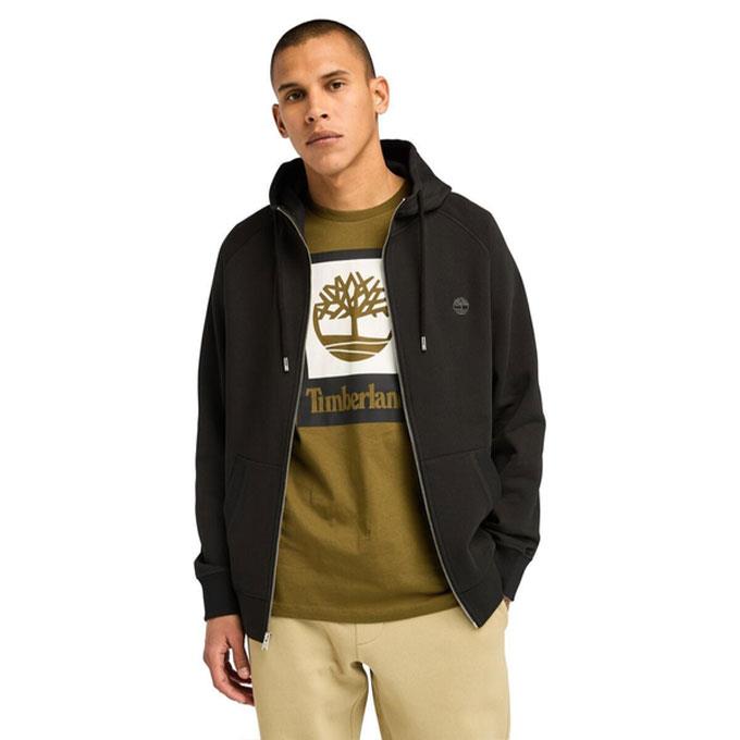 Timberland Exeter River Brushed Back Siyah Erkek Sweatshirt