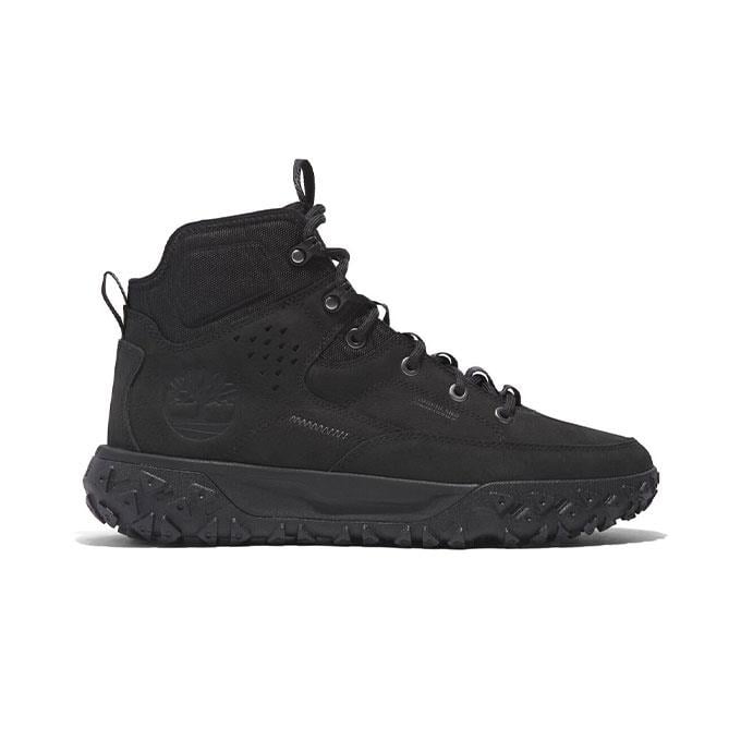 Timberland Greenstride Motion 6 Mıd Lace Up Erkek Jet Black Outdoor Bot