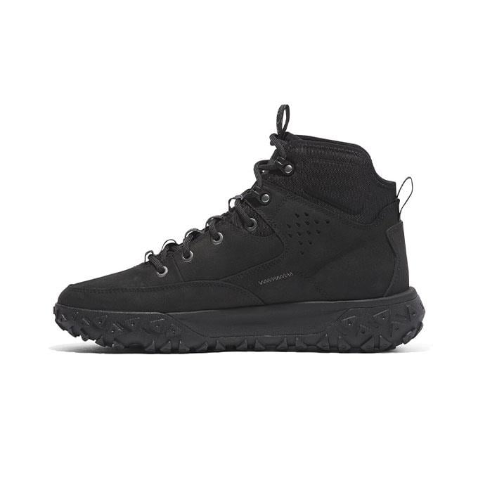 Timberland Greenstride Motion 6 Mıd Lace Up Erkek Jet Black Outdoor Bot