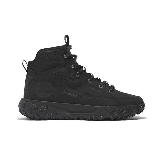 Timberland Greenstride Motion 6 Mıd Lace Up Erkek Jet Black Outdoor Bot